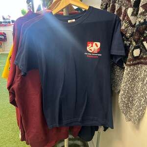 Vintage Rite Aid Pharmacy RA50 Anniversary Join the Movement Navy T-Shirt Small